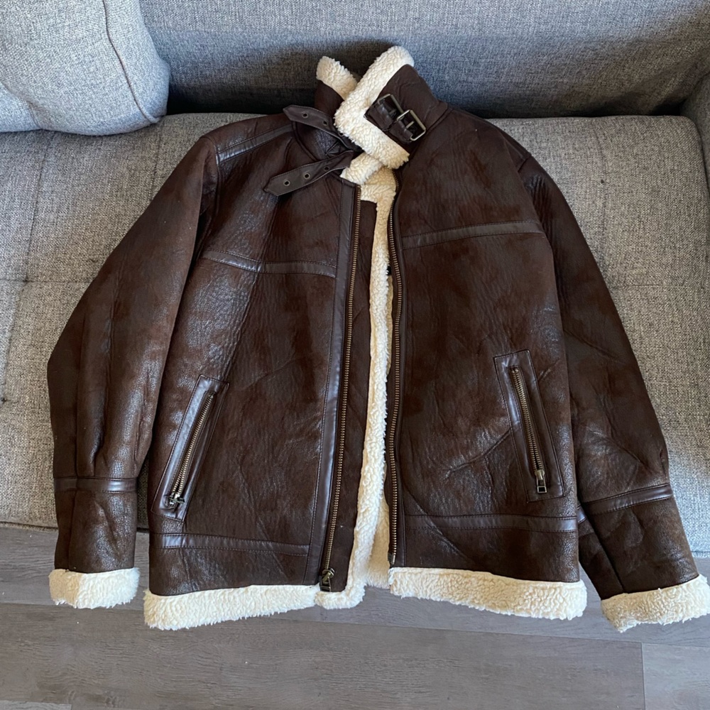 Urban Outfitters Oversized Aviator Jacket / Small